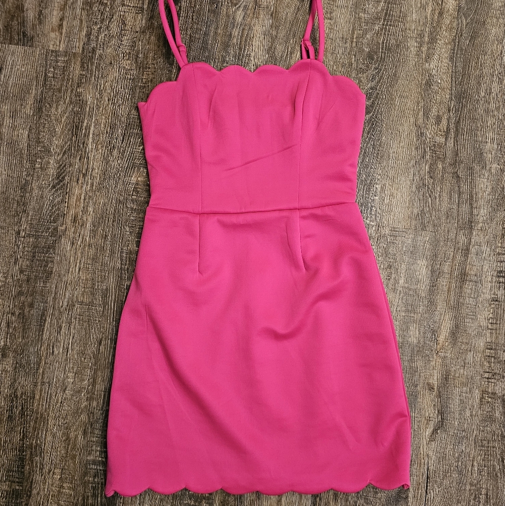 Speechless Bright Fuchsia Dress Size SMALL